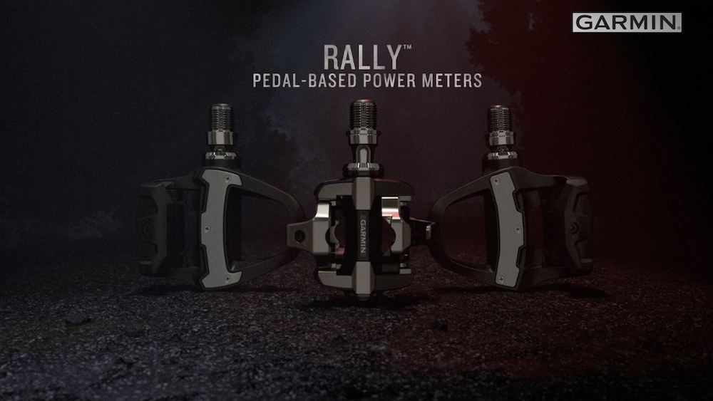 Garmin announces the sleek Rally power meter bike pedals