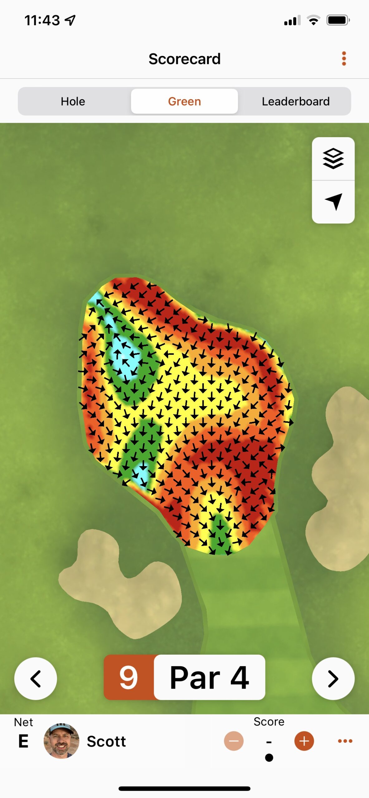 Garmin introduces Green Contour data to the Garmin Golf app.