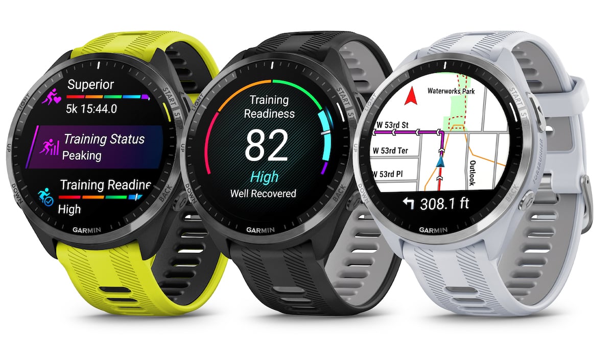 Garmin announces Forerunner 265 and 965 running watches