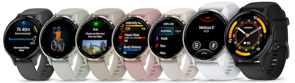 Garmin announces Venu 3 GPS smartwatches