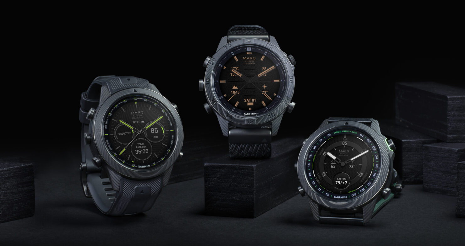 picture of three MARQ luxury tool watches.