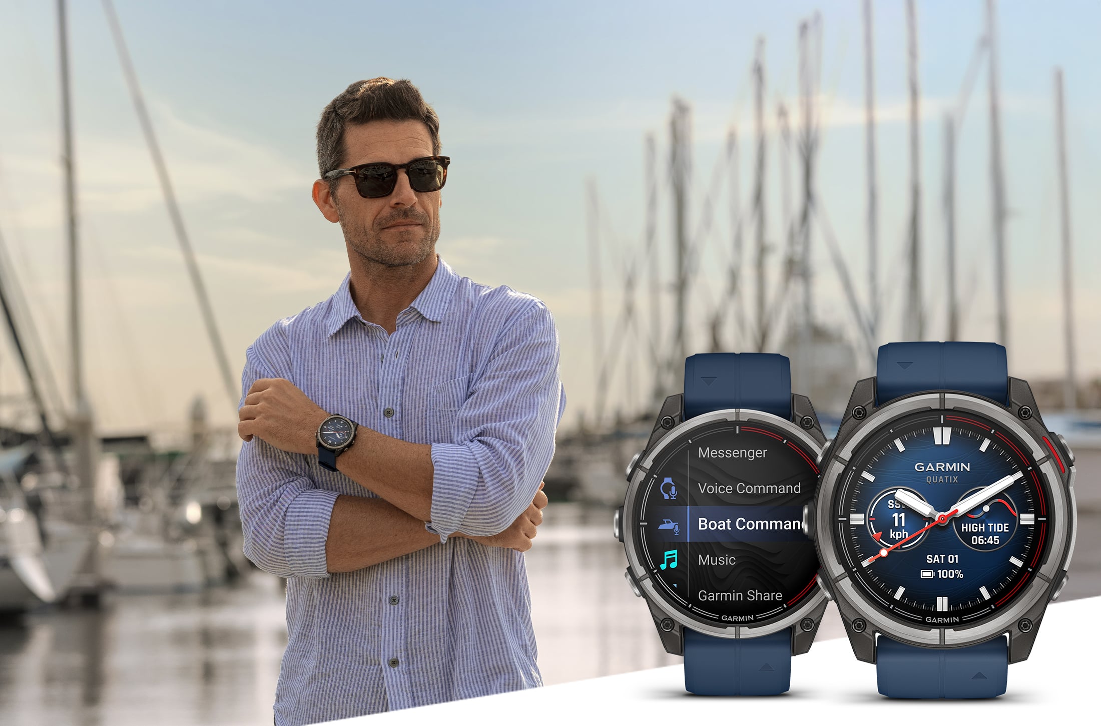 Garmin announces quatix 8: the most advanced smartwatch for mariners