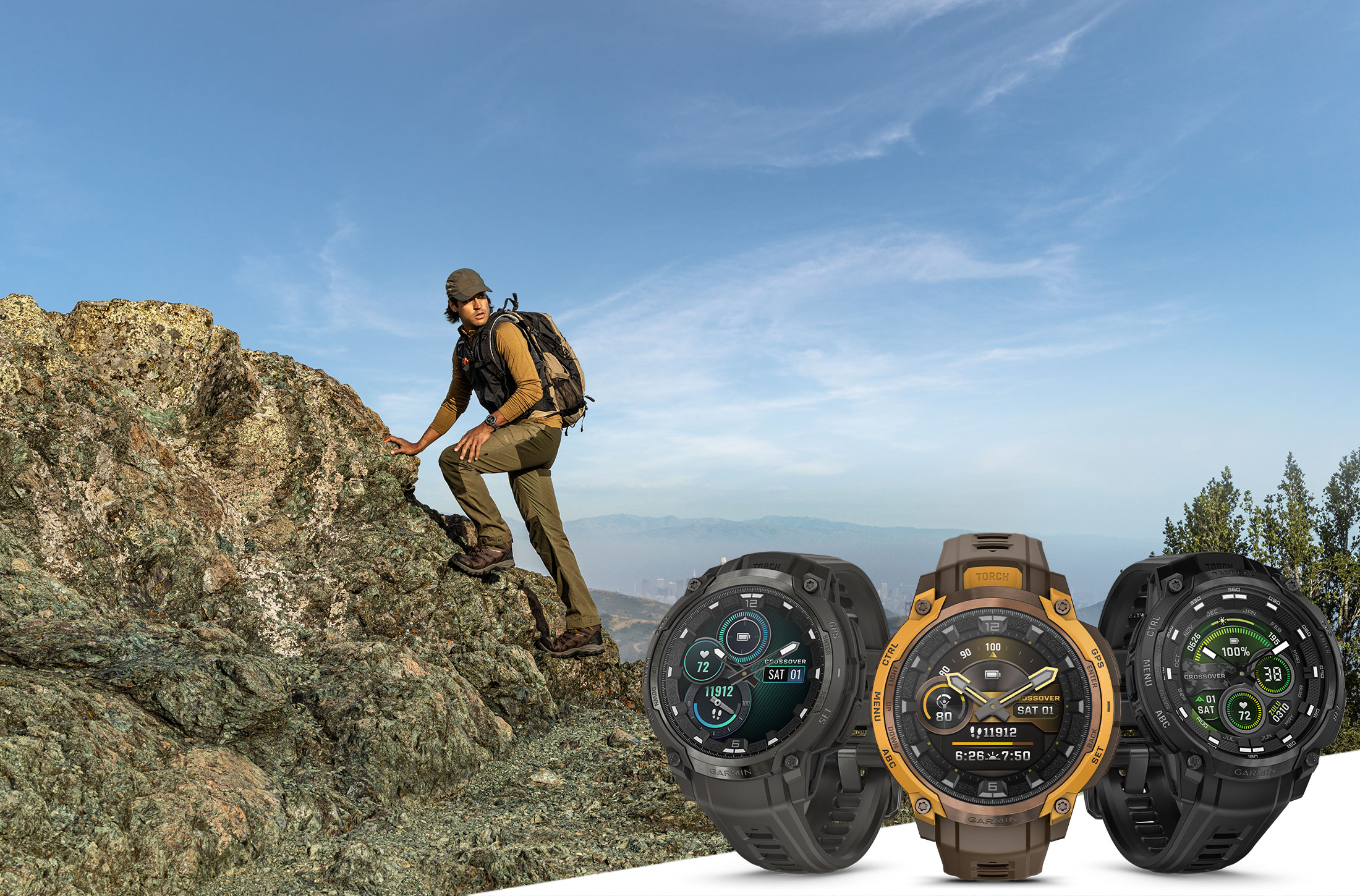 Garmin adds AMOLED displays to its Instinct Crossover hybrid watches